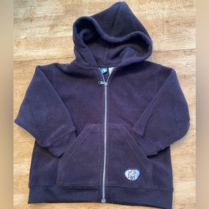Vintage Gymboree 3T‎ (2 to 3 years) Black Full Zip Hoodie